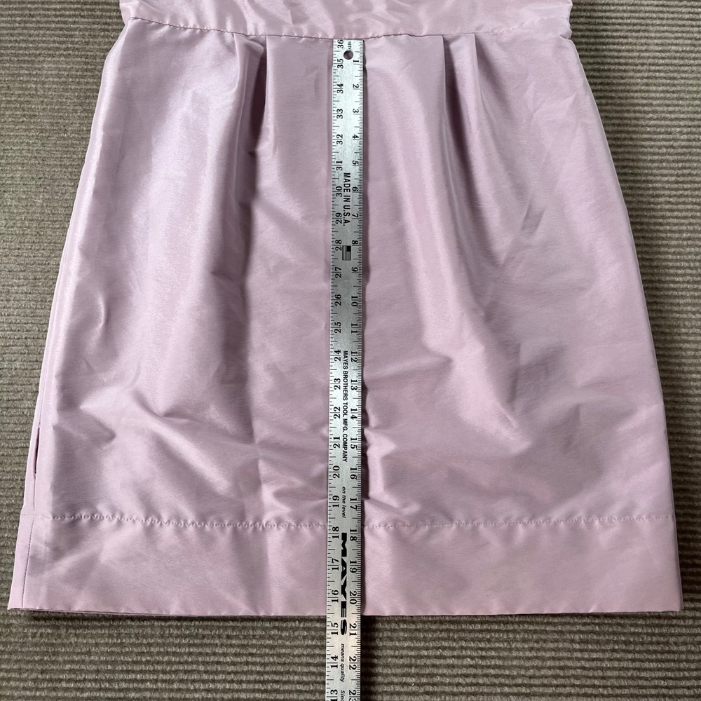 Just Taylor Lavender Lilac Ruffle Neck Sleeveless Fit Flare Cocktail Dress 14 - Picture 6 of 15